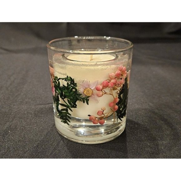 Burlington‎ Coat Factory Natural Wax Floral Candle NEW - Picture 3 of 6